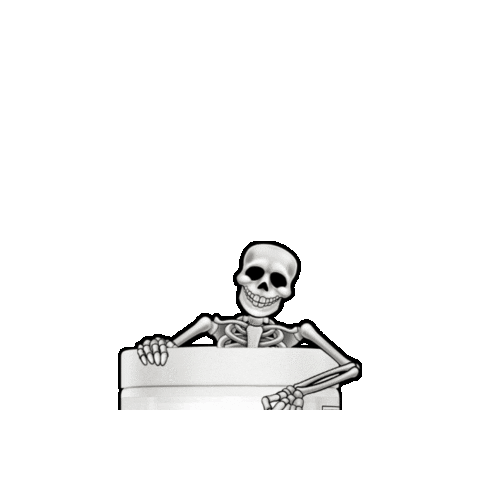 SupplementNeeds giphygifmaker health spooky skeleton Sticker
