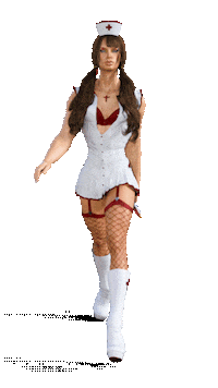 Girl 3D Sticker by Simon Falk