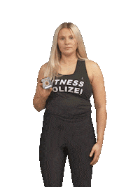 Yoga Pump Sticker by Fitness Polizei