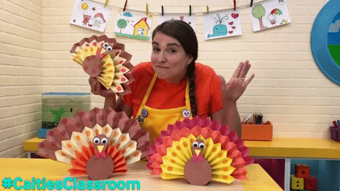 thanksgiving turkey GIF by Super Simple