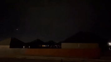 Lightning Flashes in Bentonville, Arkansas, Sky Amid Storm