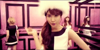 k-pop wink GIF