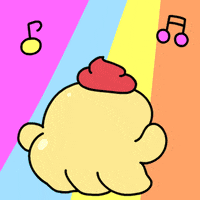 Party Rainbow GIF by LG Uplus