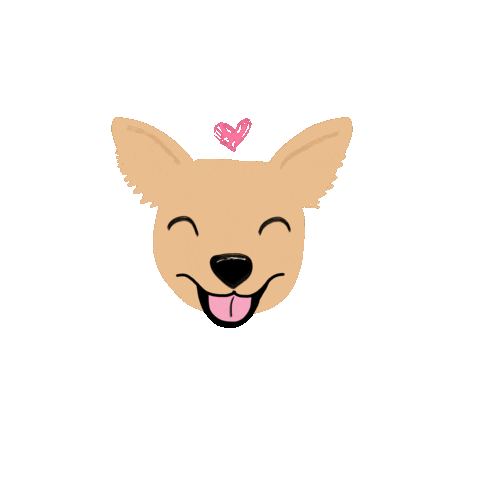 Dog Chihuahua Sticker by HeARTs Speak