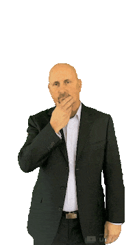 Thinking Kaas Sticker by Justice HQ