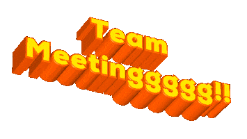 teammeeting sagohouse Sticker