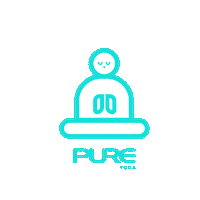 pureyogasingapore yoga meditation pure pureyoga Sticker