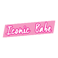 pink beauty Sticker by Iconic Bronze