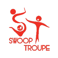 SwoopTroupe theatre theater unf swoop troupe Sticker
