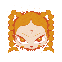 Water Orange Sticker by Gabriela Santos