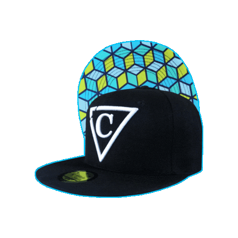 The Cube Baseball Sticker by CapicheCaps