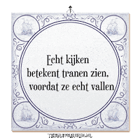 Humor Hart Sticker by Tegelspreuken.nl