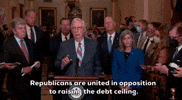 Mitch Mcconnell Debt Ceiling GIF by GIPHY News