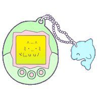 90s tamagotchi Sticker
