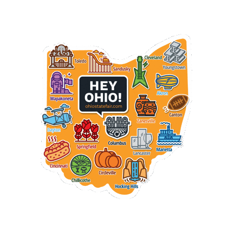 Ohio State Fair Sticker by Ohio State Fair & Expo Center