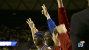 ku rockchalk GIF by Kansas Athletics