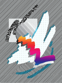 andrew_indelicato art gif wave 80s GIF