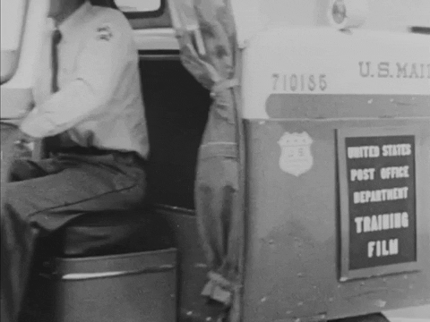 Postal Service Training Film GIF by US National Archives