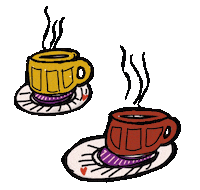 France Coffee Sticker