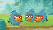 Tired Blues GIF by Angry Birds