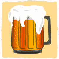 Foaming Draught Beer GIF