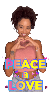 leahmarville love happy heart smile Sticker