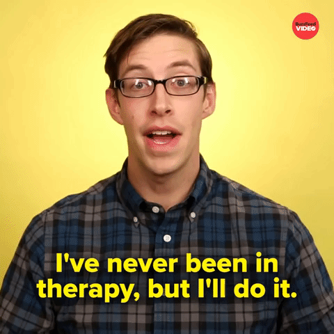 Never been to therapy