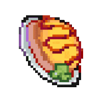 V0o0V 음식 밥 데굴 옹식 Sticker