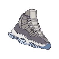 Jordan Coolgrey Sticker by Jimmy Jazz