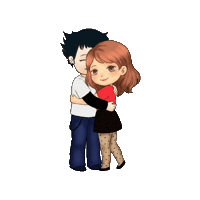 Couple Japan Sticker
