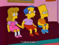 Season 3 Laughing GIF by The Simpsons