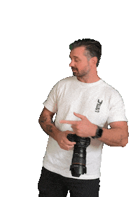 royvanderwensfotografie look show point camera Sticker