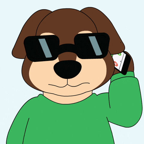 Calling Call Me GIF by ChesterAbstract