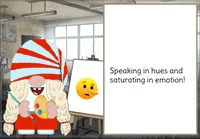 Gnome Art Class GIF