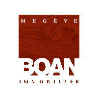 boan_immobilier_megeve immobilier megeve boan chalet megève Sticker