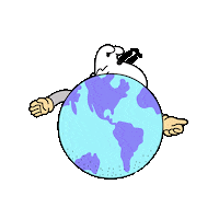 world globe Sticker by Nike SNKRS