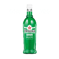 Orange Devil Sticker by TROJKA Vodka