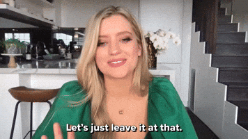 Let's Just leave It At That