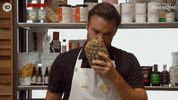 Sniffing Celebrity Masterchef GIF by MasterChefAU