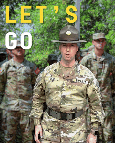 Lets Go Ds GIF by California Army National Guard