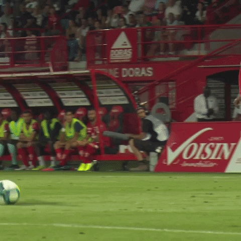 Harold Moukoudi Football GIF by AS Saint-Étienne