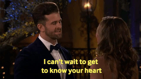 abc i cant wait to get to know your heart GIF by The Bachelorette