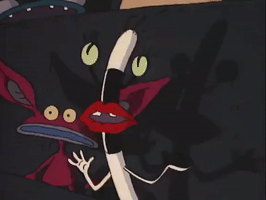 nicksplat aaahh real monster GIF