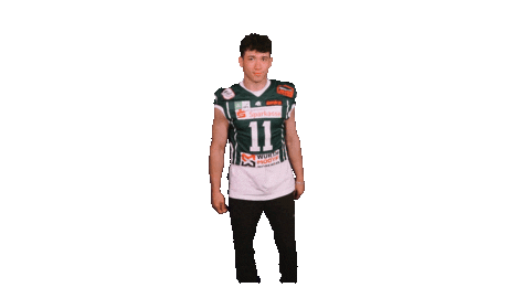 Happy American Football Sticker by Schwäbisch Hall Unicorns