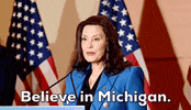 Gretchen Whitmer Michigan GIF by GIPHY News
