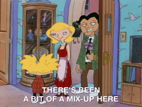 hey arnold nick splat GIF