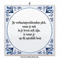 Moment Wijsheid GIF by Tegelspreuken.nl