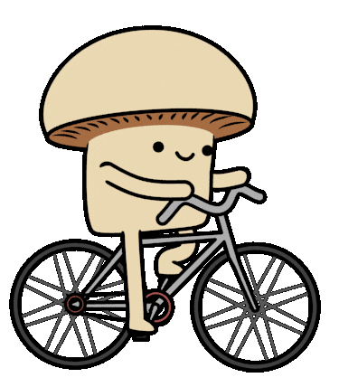 Bike Travelling Sticker by mushroommovie