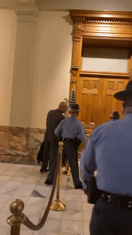 Georgia State Representative Forcibly Removed While Protesting Controversial Voting Law