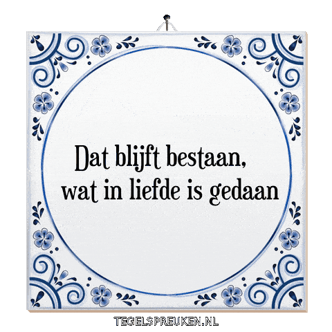 Wijsheid Troost Sticker by Tegelspreuken.nl